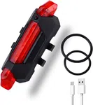 USB Rechargeable LED Bike Tail Light, 5 Modes - Available at AfnoBazar Nepal