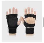 Ventilated Workout Gloves with Silicone Palm - Available at AfnoBazar Nepal