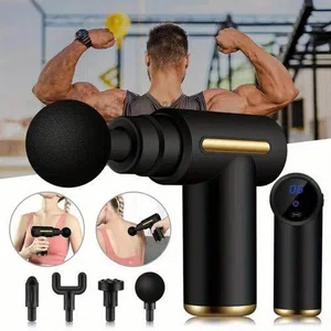 Portable Rechargeable Massage Gun - Available at AfnoBazar Nepal