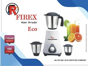 Firex Eco 550W Mixer Grinder with 3 Jars - Available at AfnoBazar Nepal