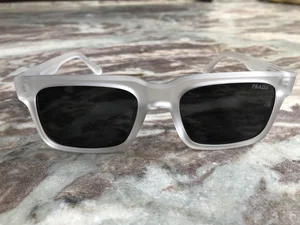 Men Matt White Fashion Sunglasses - Available at AfnoBazar Nepal