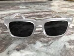 Men Matt White Fashion Sunglasses - Available at AfnoBazar Nepal