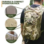 Tactical Hydration Pack with 3L Leak-Proof Bladder - Available at AfnoBazar Nepal