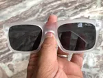 Men Matt White Fashion Sunglasses - Available at AfnoBazar Nepal