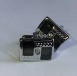 Men Silver Stone Cufflinks - Available at AfnoBazar Nepal