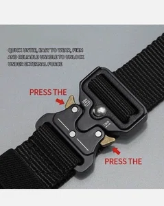 Quick Release Tactical Nylon Work Belt - Available at AfnoBazar Nepal