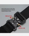 Quick Release Tactical Nylon Work Belt - Available at AfnoBazar Nepal