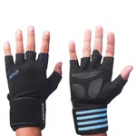 Full Finger Gym Gloves with Wrist Wrap - Available at AfnoBazar Nepal