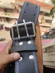 Adjustable Leather Weightlifting Gym Belt - Available at AfnoBazar Nepal