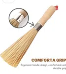 Natural Bamboo Wok and Pot Cleaning Brush - Available at AfnoBazar Nepal
