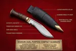 Gorkha 5 inch Billton Khukuri with Scabbard - Available at AfnoBazar Nepal