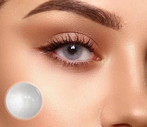 Pure Grey Soft Contact Lens - Available at AfnoBazar Nepal