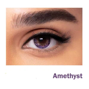 Purple Colored Contact Lens Without Power - Available at AfnoBazar Nepal