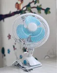 Portable Table Clip Fan 180mm with 3 Blades - Available at AfnoBazar Nepal