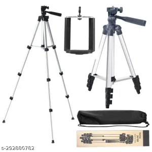 Lightweight Aluminium Tripod for DSLR, Mobile Phone and Digital Camera - Available at AfnoBazar Nepal