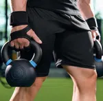 Gym Gloves with Wrist Support and Silicone Grip - Available at AfnoBazar Nepal