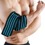 Elbow Compression Wrap for Bench Press - Available at AfnoBazar Nepal