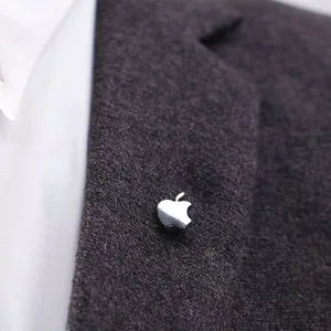 Apple Shape Small Collar Pin Suit Brooch - Available at AfnoBazar Nepal
