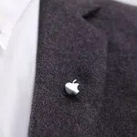 Apple Shape Small Collar Pin Suit Brooch - Available at AfnoBazar Nepal