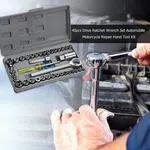 40 Piece Combination Socket Wrench Set - Available at AfnoBazar Nepal