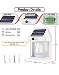Solar Motion Sensor Wall Light - Available at AfnoBazar Nepal