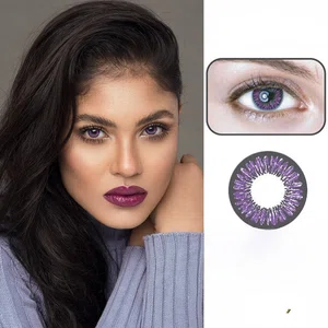 Amethyst Purple Contact Lenses - Available at AfnoBazar Nepal