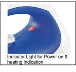 750W Dry Electric Iron with Non-Stick Soleplate - Available at AfnoBazar Nepal
