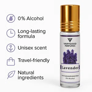 Varygood Perfumes Lavender Attar 8ml - Available at AfnoBazar Nepal