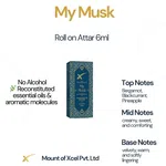My Musk Concentrated Perfume Roll-On Attar 6ml - Available at AfnoBazar Nepal