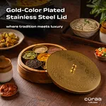 Wooden Masaladani (Acacia Wood Spice Box) - Available at AfnoBazar Nepal