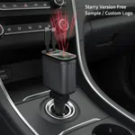120W Fast Charging Car Charger USB C USB A Dual Port Car Charger 4 in 1 Universal Car Adapter for iPhone Samsung - Available at AfnoBazar Nepal