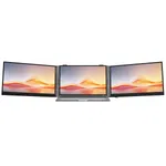 BLACKVIEW DCM6 PRO DUAL MONITOR 2X14 INCH ONE CABLE POWERS BOTH image 2
