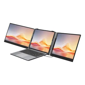 BLACKVIEW DCM6 PRO DUAL MONITOR 2X14 INCH ONE CABLE POWERS BOTH