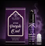 AL SARA FRAGRANCE Purple Oud Attar Perfume for Men & Women - 6ml - Available at AfnoBazar Nepal