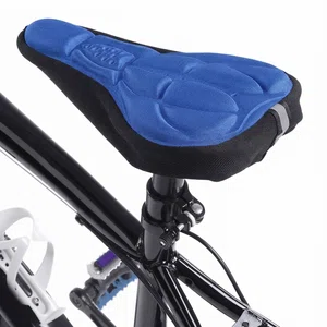 Ultralight 3D Bike Saddle Cover, Blue - Available at AfnoBazar Nepal