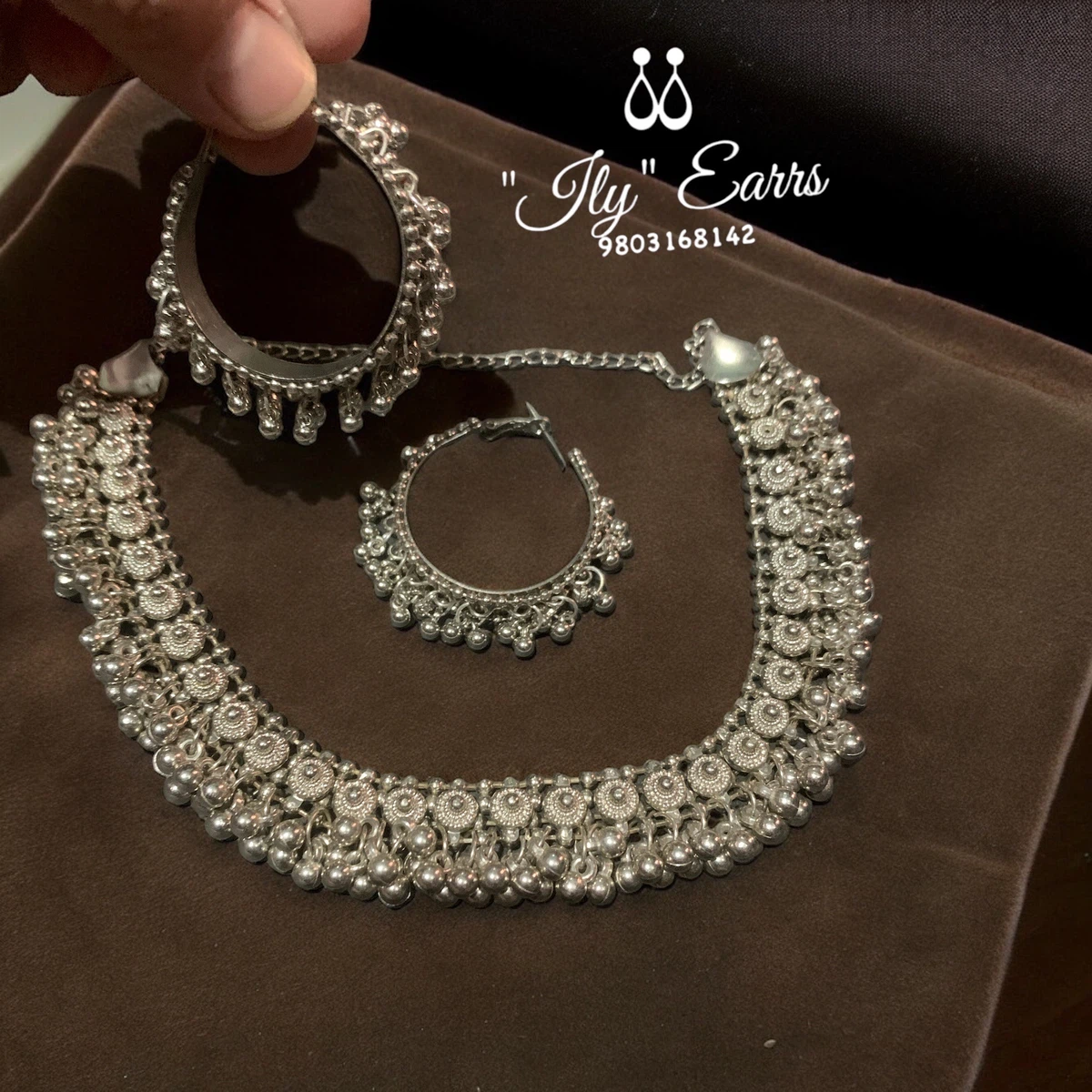 oxidised Necklace - Available at AfnoBazar Nepal