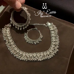 oxidised Necklace - Available at AfnoBazar Nepal