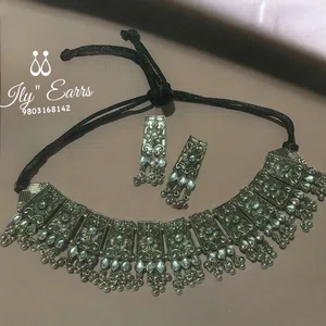 Oxidised Necklace - Available at AfnoBazar Nepal