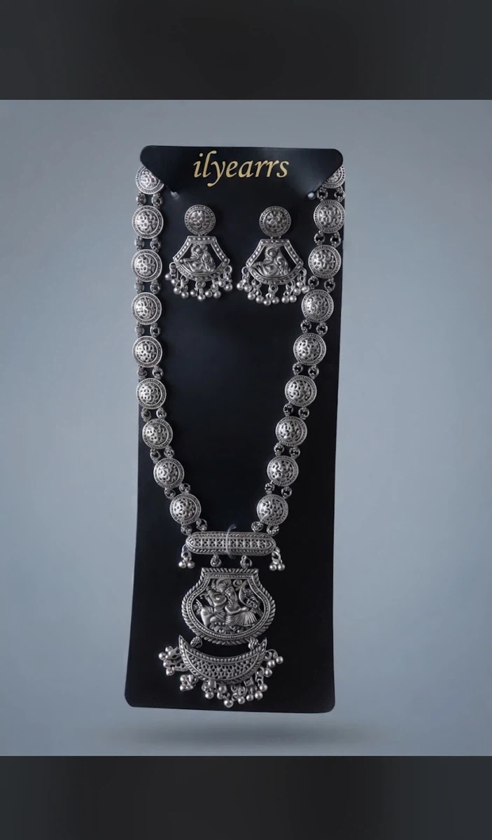 Oxidised Necklace - Available at AfnoBazar Nepal