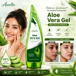 Asmita Naturals Aloe Vera Gel for Skin - Hydrating, Soothing & Moisturizing Aloe Vera Gel image 2