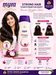 Myra Onion Shampoo - Available at AfnoBazar Nepal