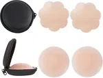 Women's Reusable Nipple Cover - Silicone Nipple Cover Bra Pad - Adhesive Reusable Nipple Pads - Thin Silicone Nipple Cover Pasties - Available at AfnoBazar Nepal