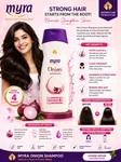 Myra Onion Shampoo - Available at AfnoBazar Nepal