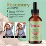 Mielle Organics Rosemary Hair Oil for Hair Growth Mint Scalp & Hair Strengthening Oil for All Hair 59 ML - Available at AfnoBazar Nepal