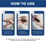 Sugar Control LI4 Acupressure Point Clip Headache , Migraine &Tension Relief Light Weight Acupressure Relaxation , Stress Alleviation , Tension Relief and Headache Relief Hand Clip Sugar Relief Clip , Diabetes - Available at AfnoBazar Nepal