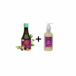 Kesh Book Hair Oil 200ML For Hair Growth - Sakshi Herbal Hair Shampoo 300ml Combo Pack - Available at AfnoBazar Nepal