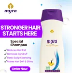 Myra Hair Fall Rescue Shampoo - Available at AfnoBazar Nepal