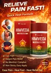 Vakari HimVeda Fast Relief Gel - Quick Heat & Pain Relief Gel for Muscles & Joints - Available at AfnoBazar Nepal