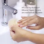 Nipple Cover Silicon Summer Silicone Invisible Reusable Pasties - NC020 - Available at AfnoBazar Nepal