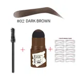 One Step Eyebrow Stamp Shaping Kit Hairline Eyebrow Print Styling Repair Hairline - Available at AfnoBazar Nepal